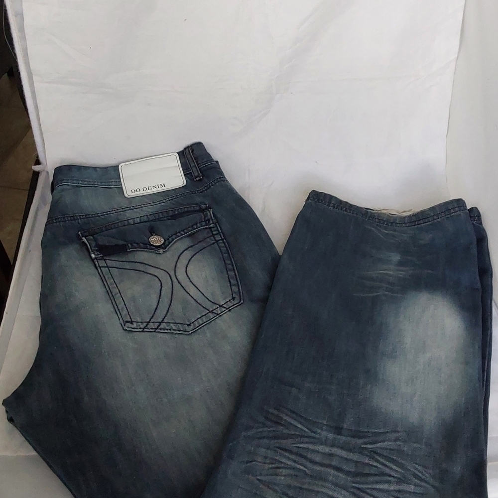 DO DENIM VINTAGE MEN'S HIP HOP JEANS SIZE 40/33"